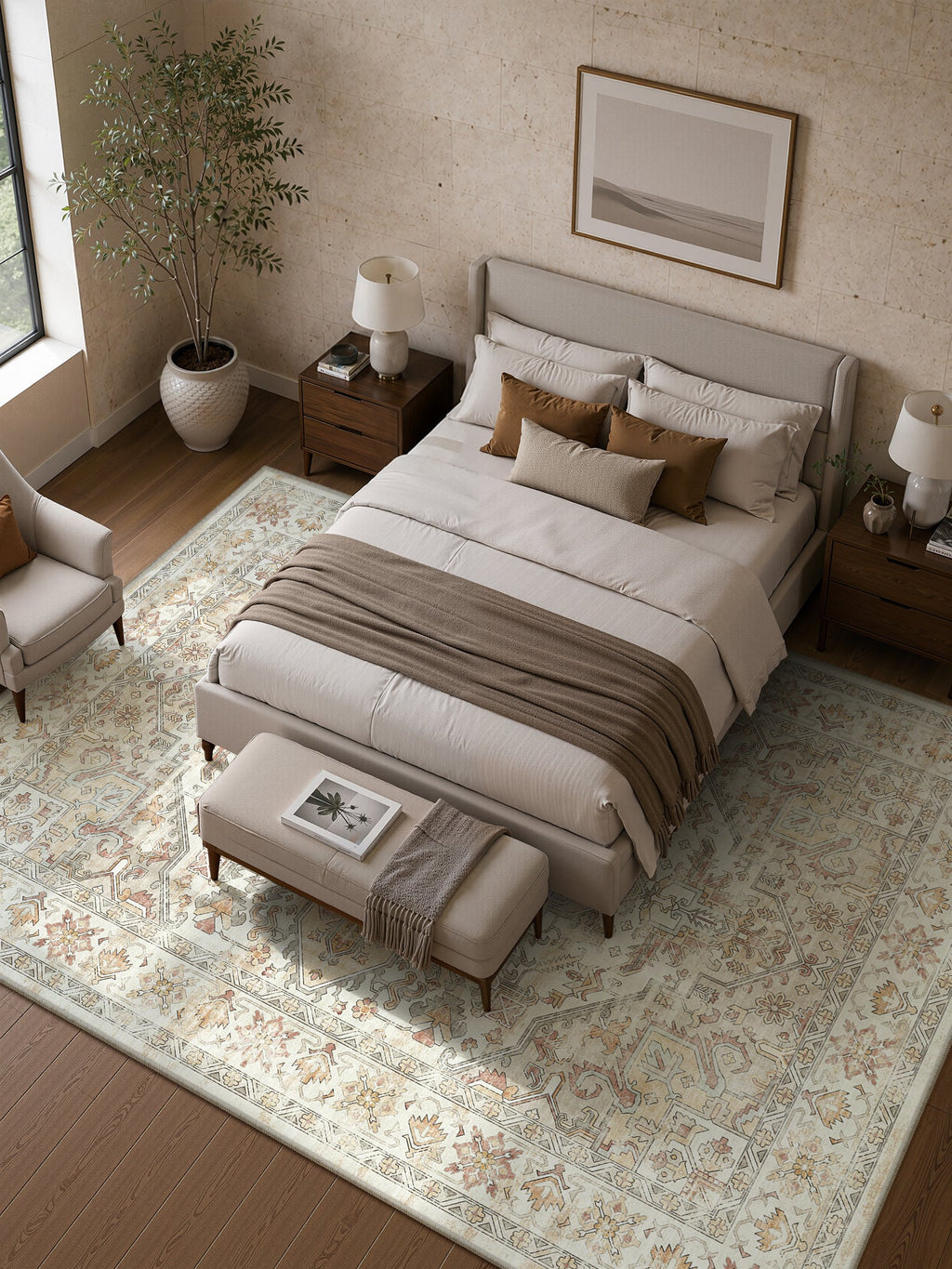 Roxstand Willow Oushak Beige