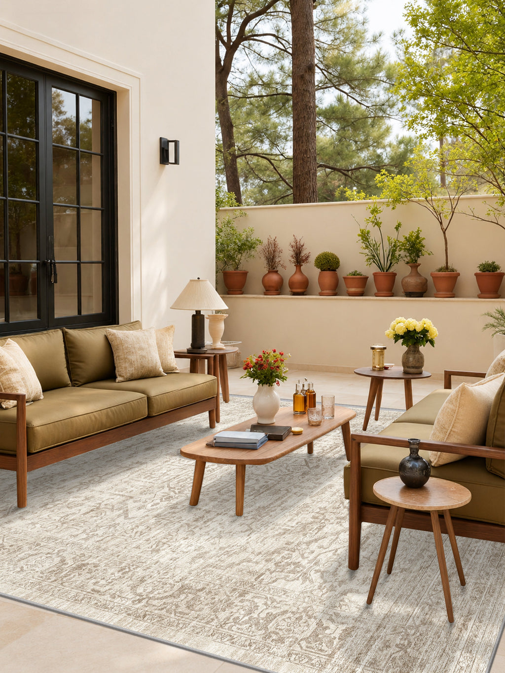 Roxstand Linden Medallion Beige