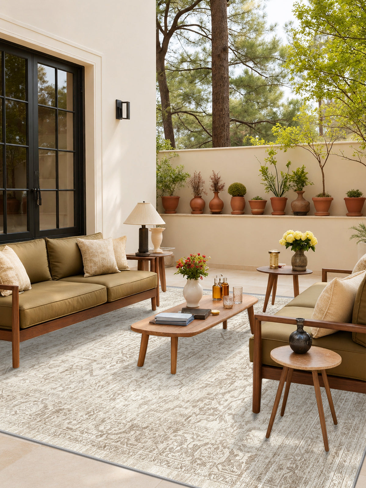 Roxstand Linden Medallion Beige