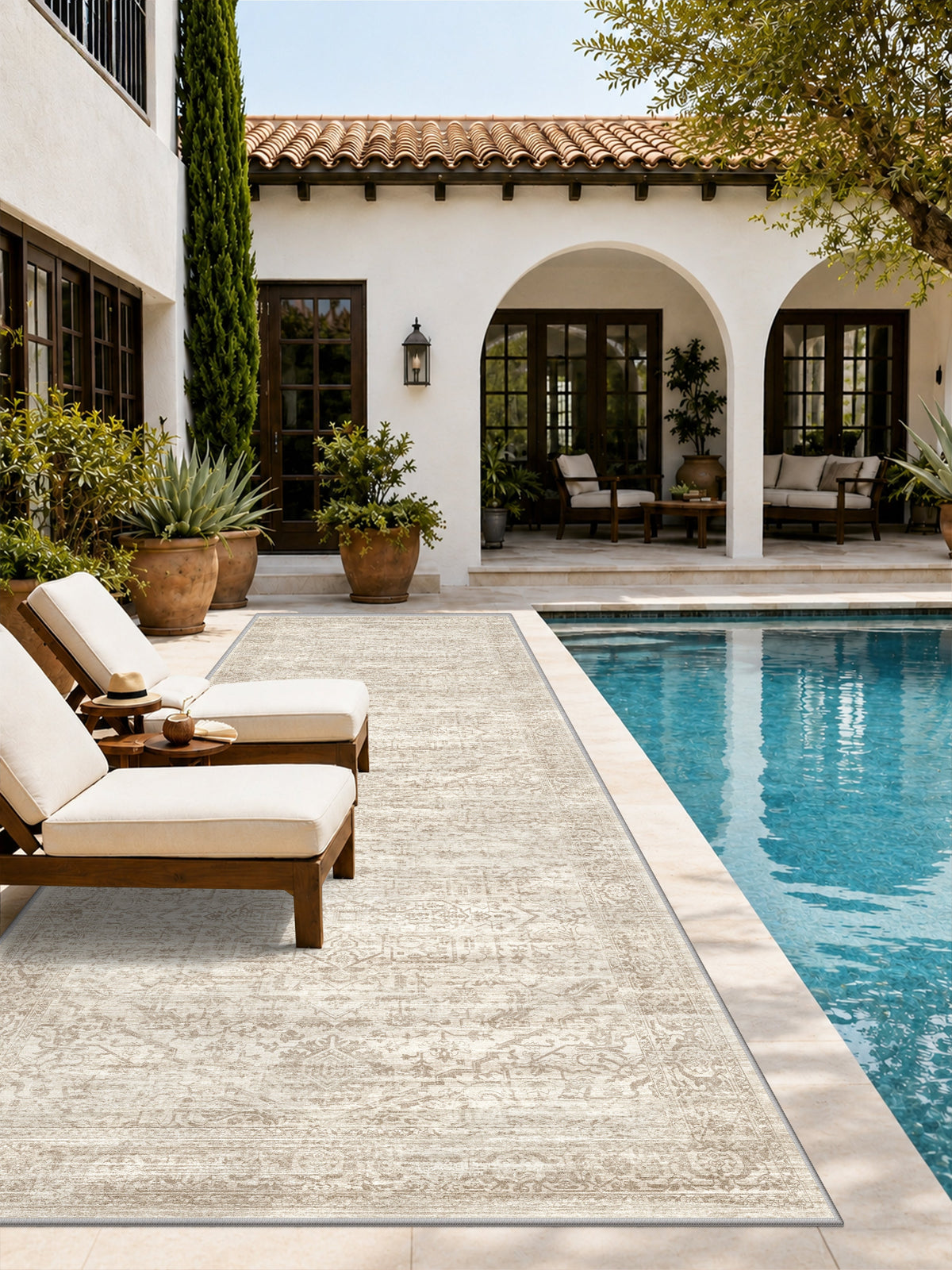 Roxstand Linden Medallion Beige