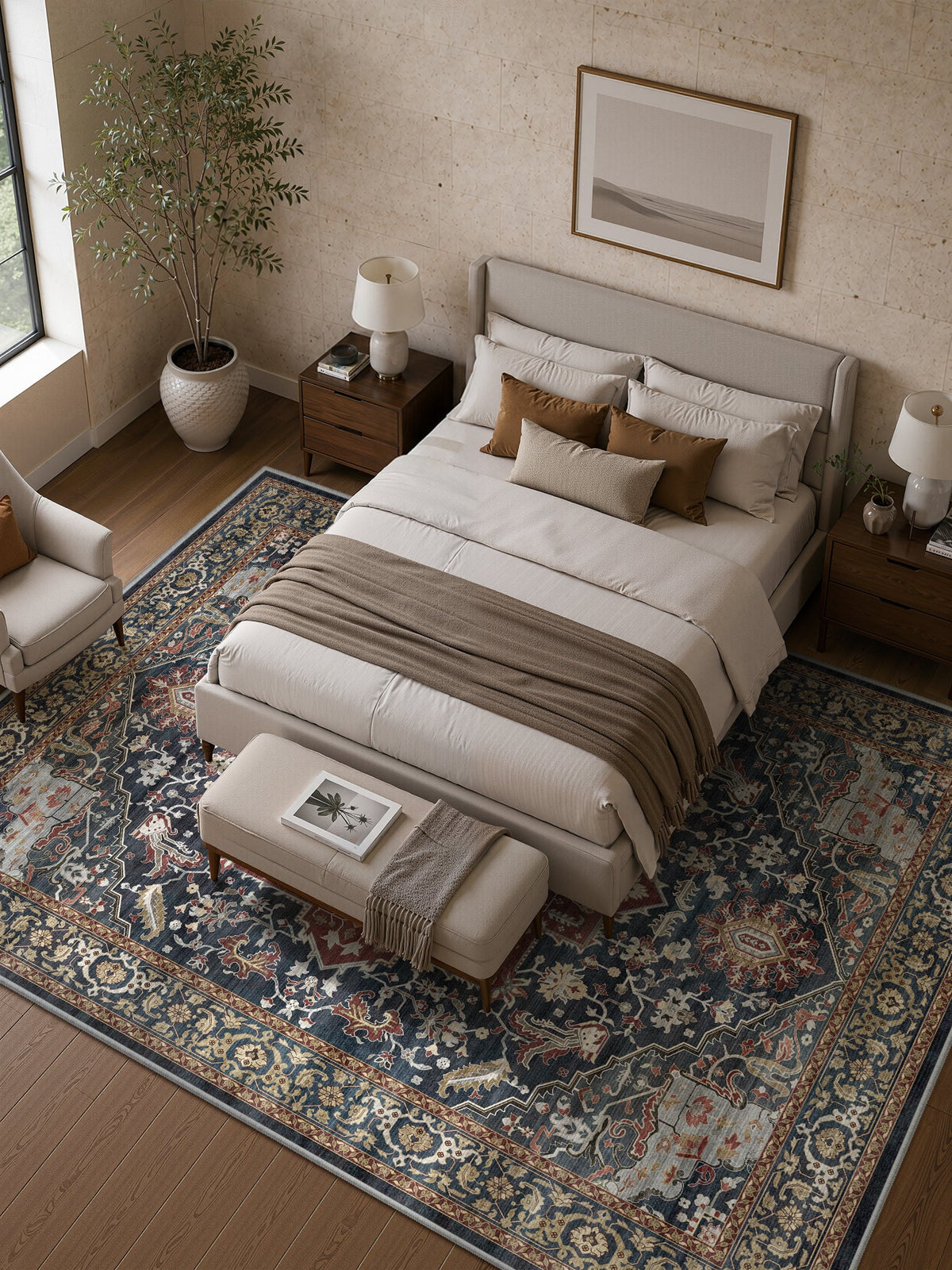 Roxstand Ashford Heriz Rust Red