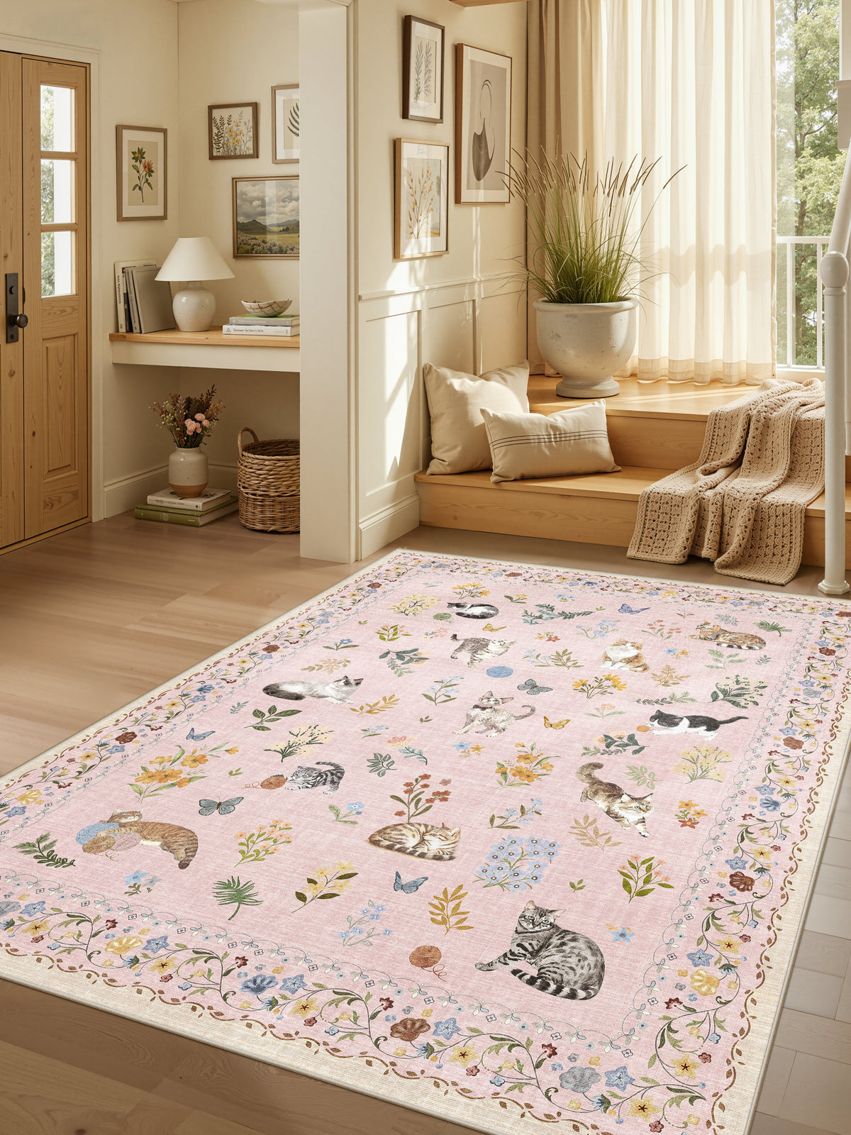Roxstand Paw Garden Cat Pink