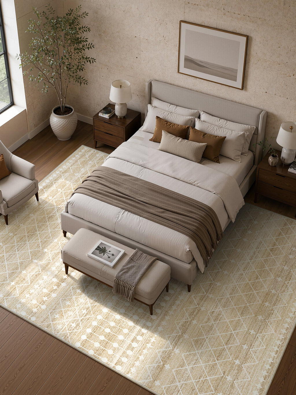Roxstand Canyon Lattice Beige