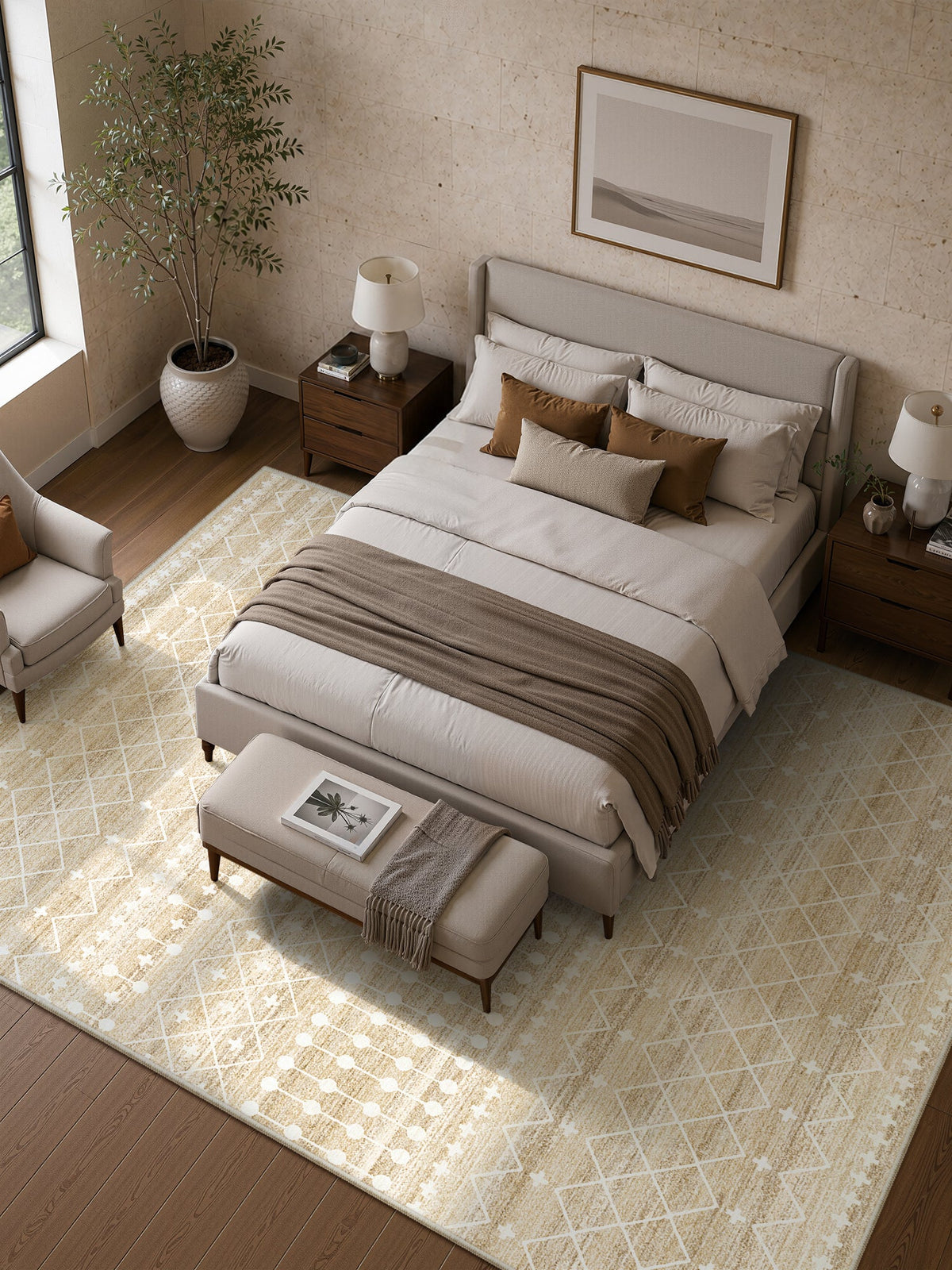 Roxstand Canyon Lattice Beige