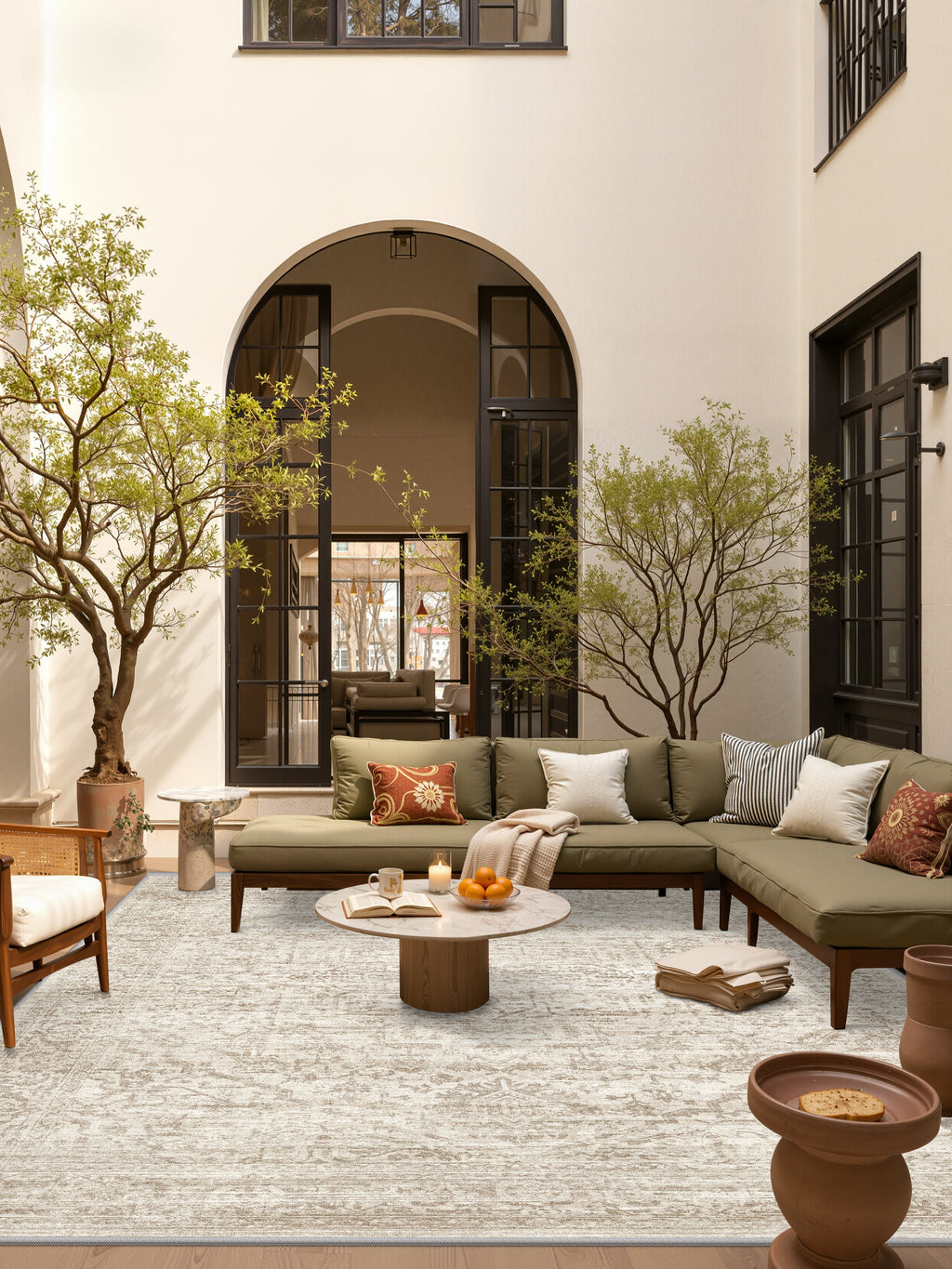 Roxstand Linden Medallion Beige