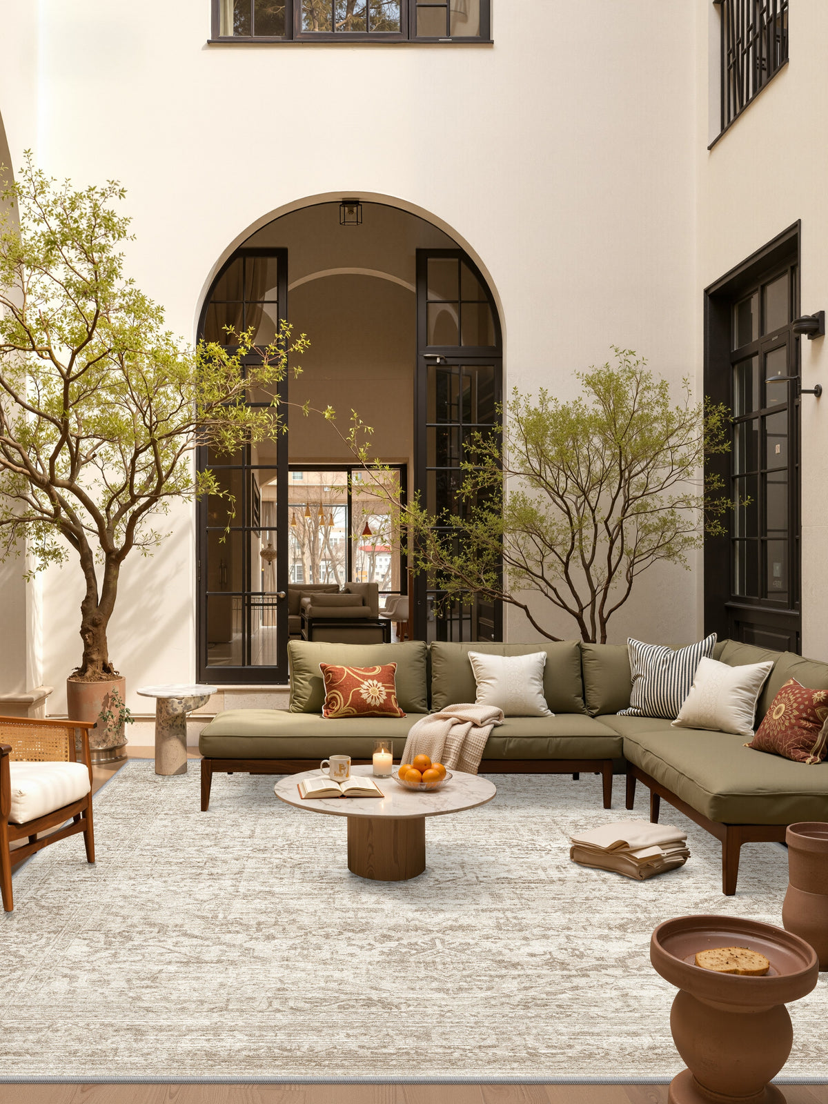 Roxstand Linden Medallion Beige