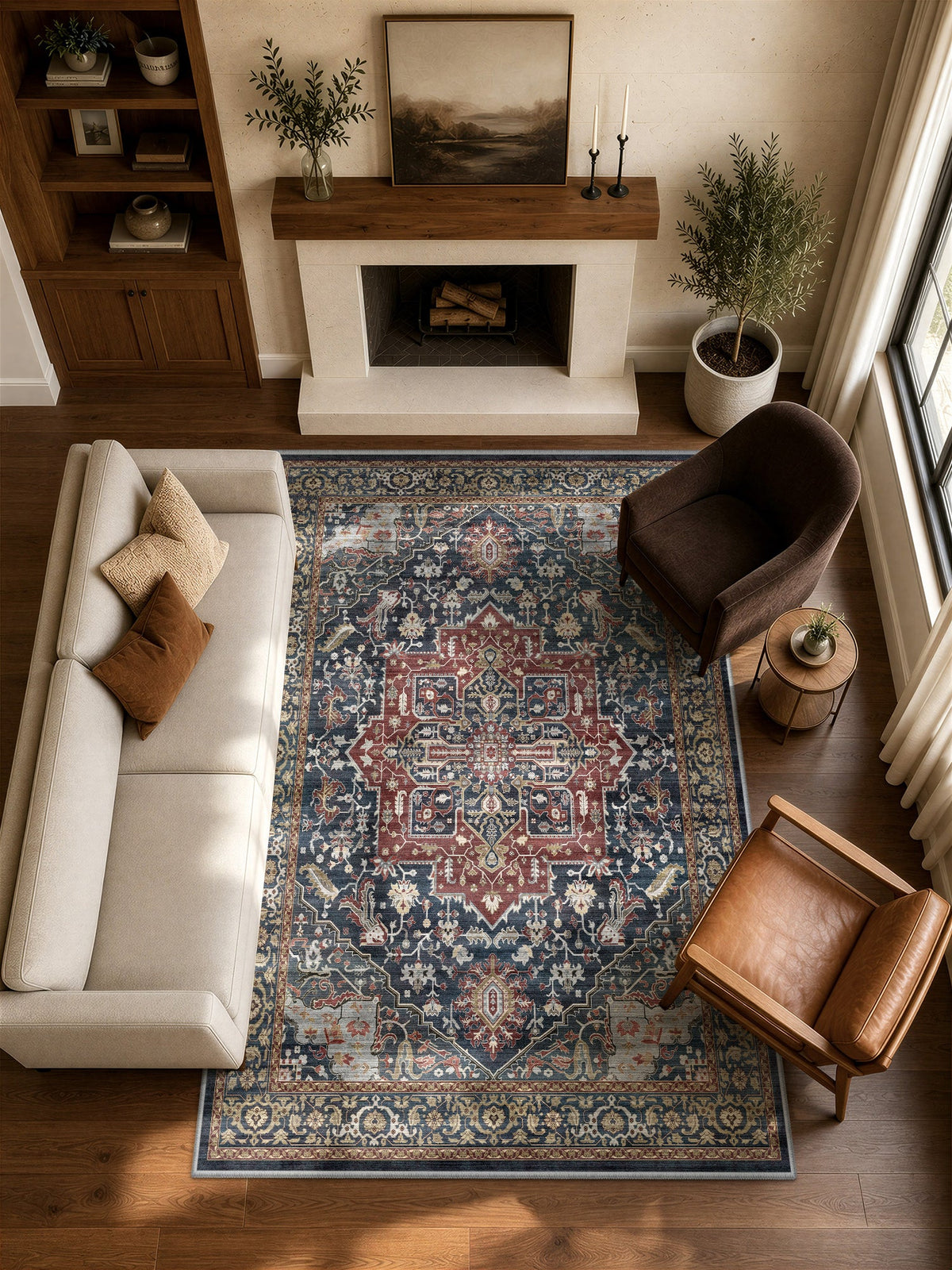 Roxstand Ashford Heriz Rust Red