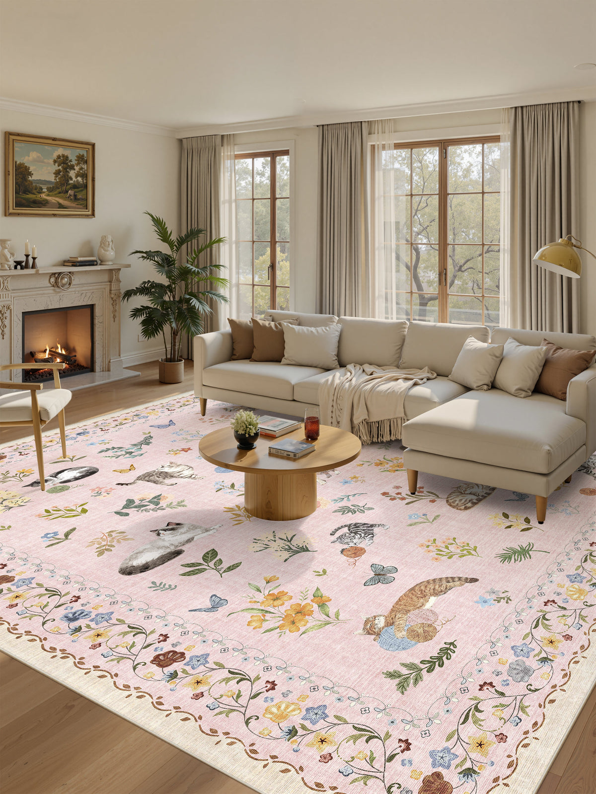 Roxstand Paw Garden Cat Pink
