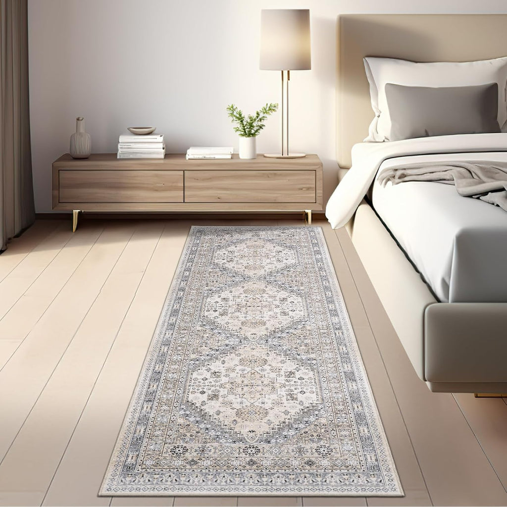 Roxstand Beige Runner Rug