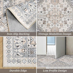 Roxstand Beige Runner Rug