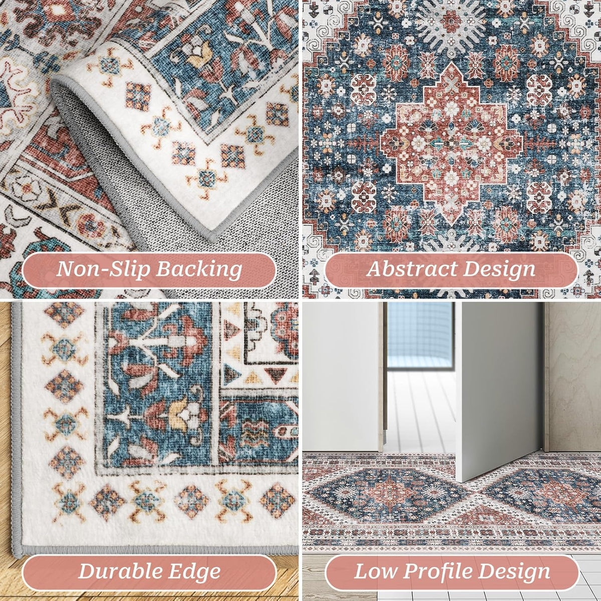 Roxstand Blue Runner Rug