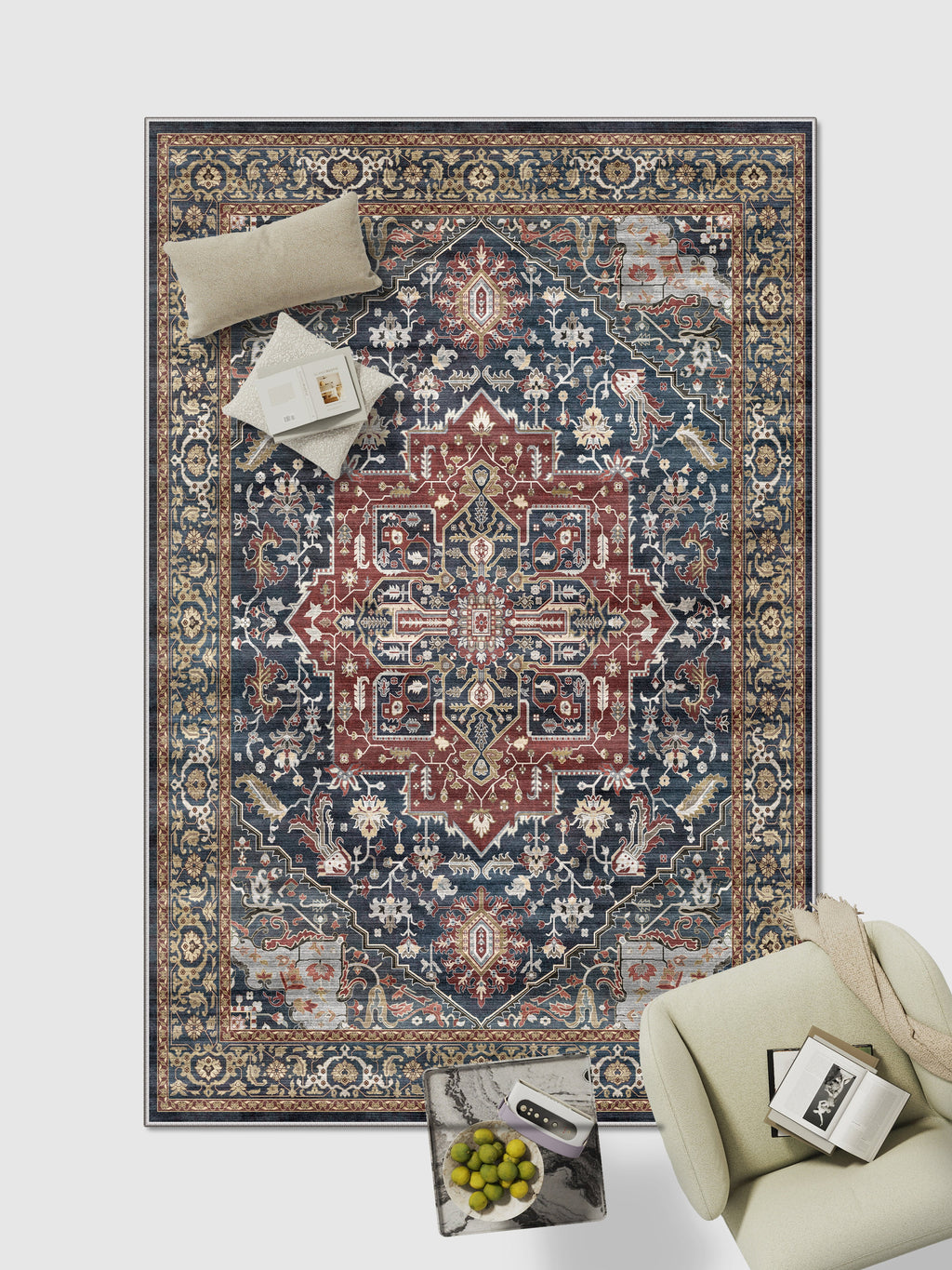 Roxstand Ashford Heriz Rust Red