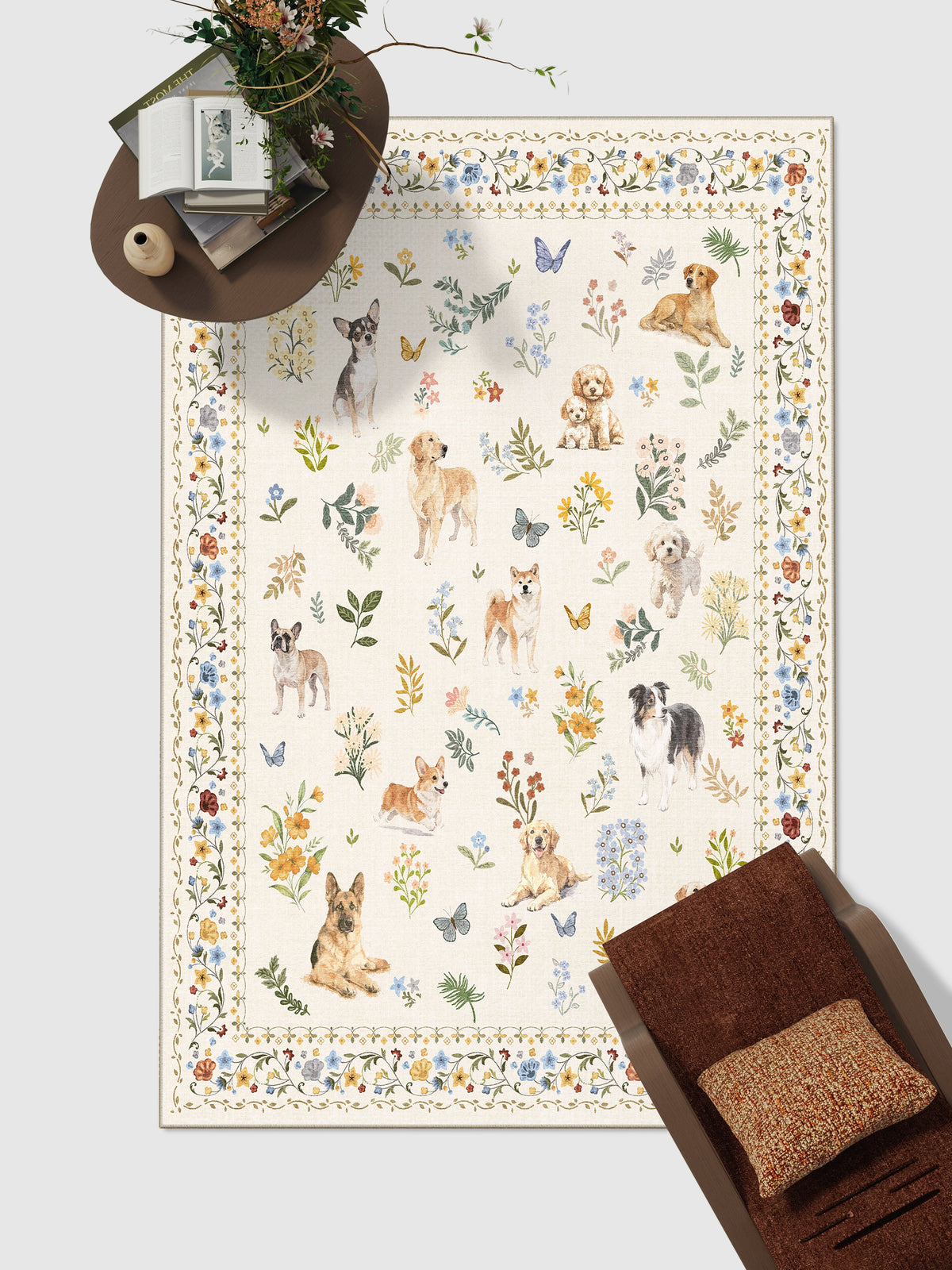 Roxstand Paw Garden Dog Beige